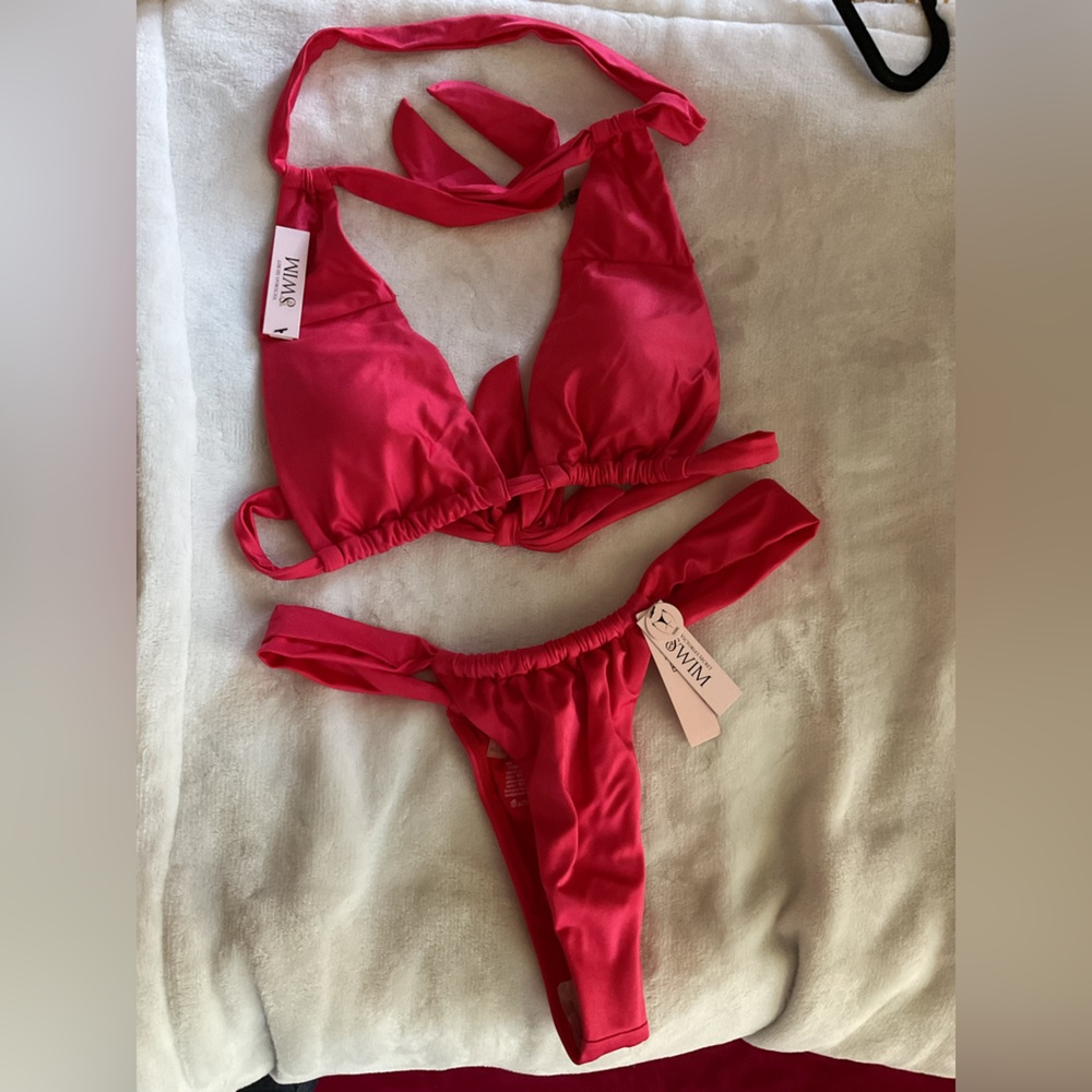 Victoria’s Secret VS Swim Vibrant Red Sexy Bikini Set